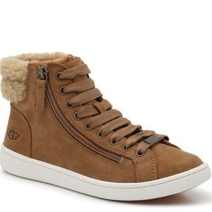 Ugg olive high top gym shoes size 10